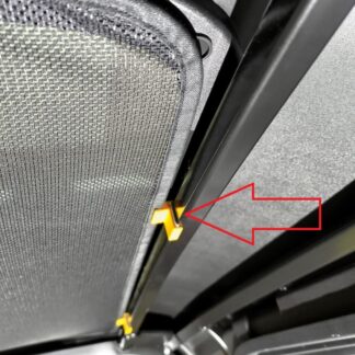 Opel Rocks Sunroof Perdesi Pinleri 4 Adet ABS Baskı 01560