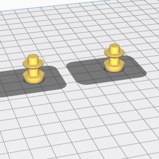 Citroen Xsara Picasso Uyumlu Bagaj Pini Braketi ABS Baskı 2 Adet 01570