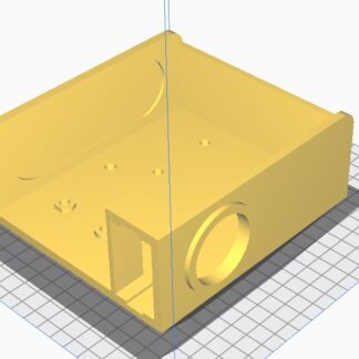 Citroen DS Voltaj Regülatörü Taban Braketi ABS Baskı 01573