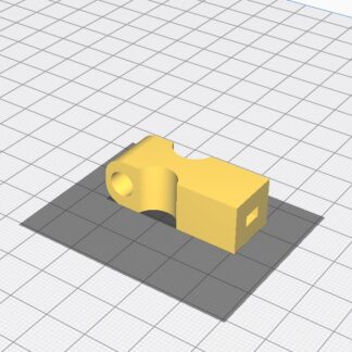 Citroen DS Far Bağlama Braketi ABS Baskı 01593