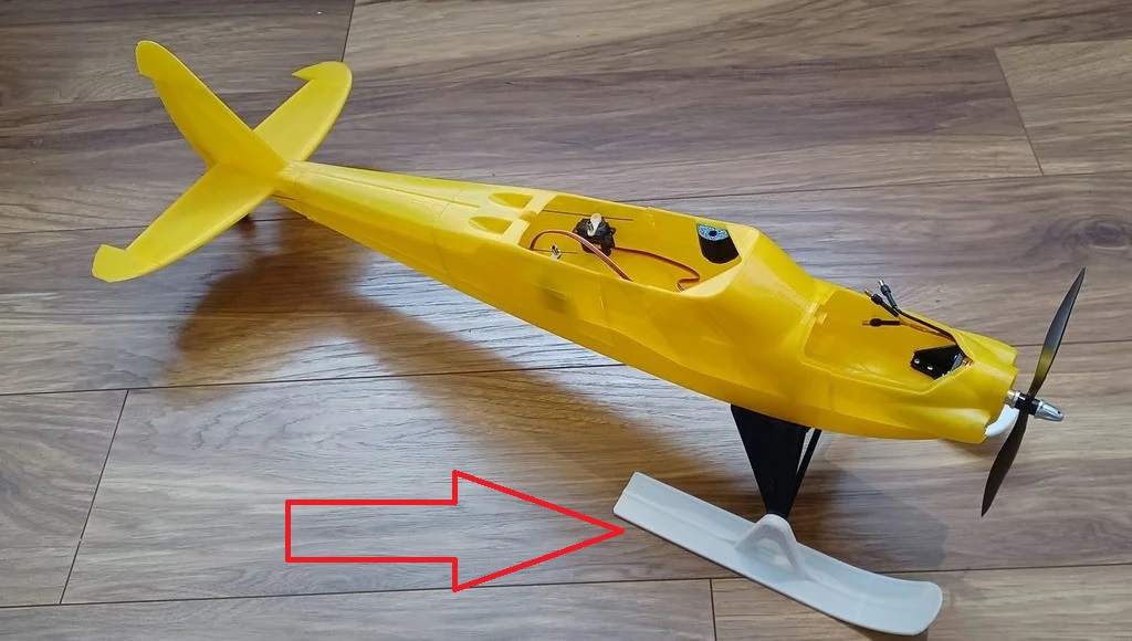 RC Uçak İçin Palet ABS Baskı 01602