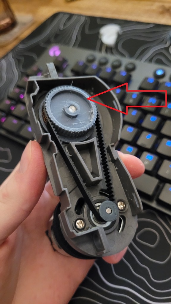 Dreame T20 Vakum Dişlisi ABS Baskı 01603