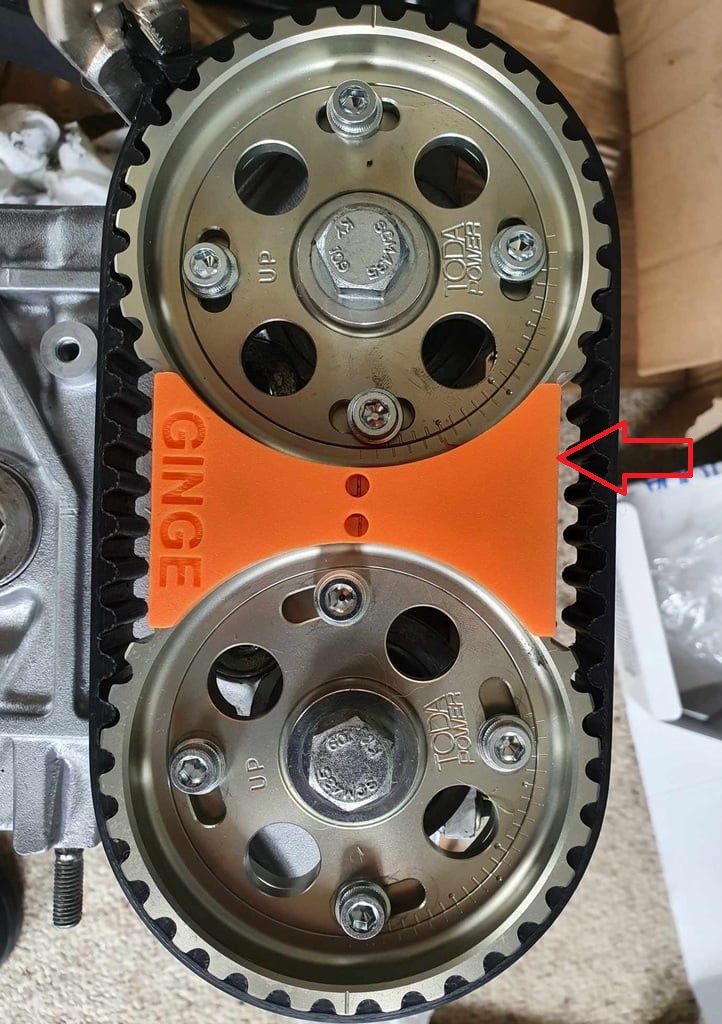 Honda B Serisi Kam Dişlisi Kilitleme Braketi ABS Baskı 01609