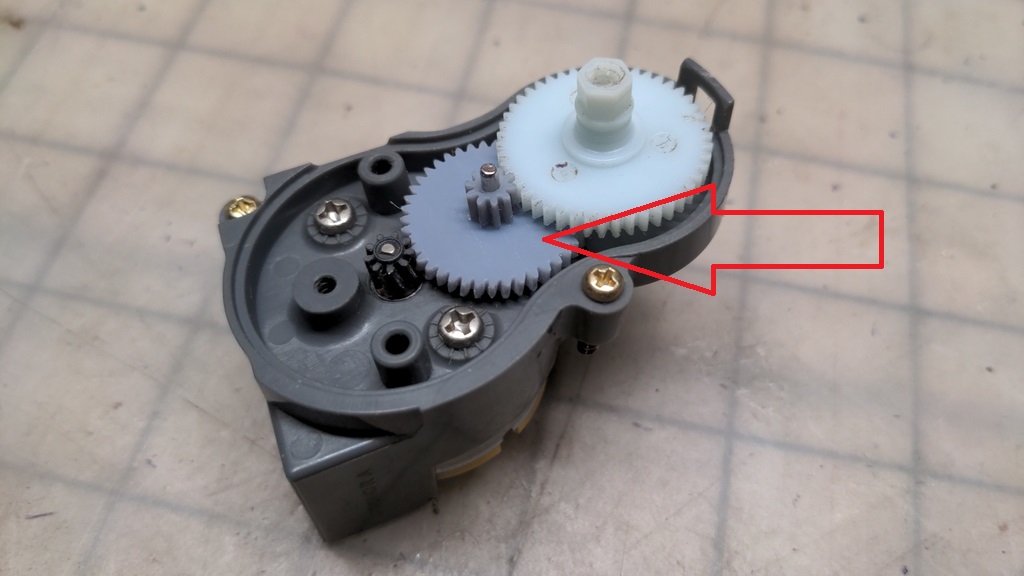 Roomba 800 Serisi Fırça Dişlisi PLA Baskı 01610