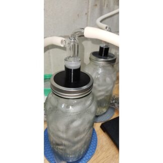 Mason kavanozu için Buhar Kapağı ABS Baskı 06024