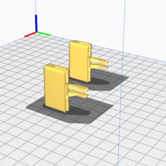 Toyota Prado Havalandırma Düğmesi 2 Adet ABS Baskı 06030