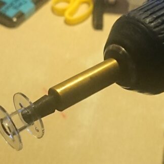 Matkap Destekli Dikiş İpliği Sarma Braketi 2 Adet ABS Baskı 06039