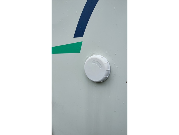 2003 Hymer RV Isıtıcı Egsoz Kapağı ABS Baskı 06028