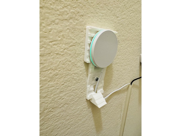 Kablosuz Şarj Duvara Montaj Braketi ABS Baskı 06017 - Görsel 3