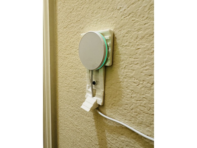 Kablosuz Şarj Duvara Montaj Braketi ABS Baskı 06017 - Görsel 2