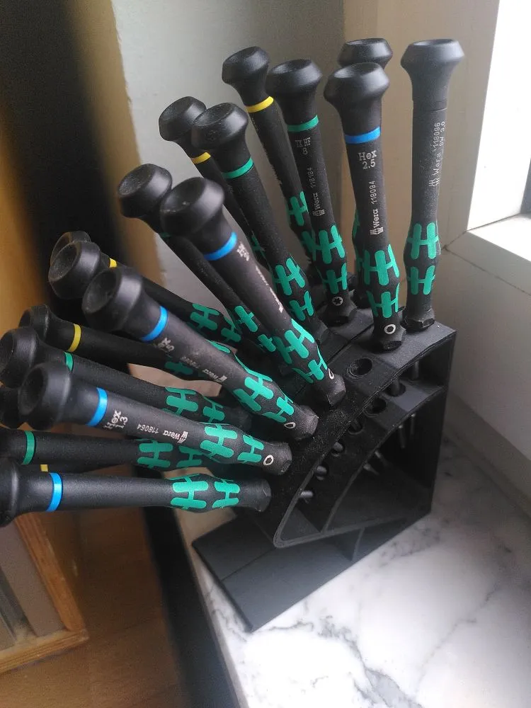 Wera Tornavida Seti Tutma Braketi ABS Baskı 06012