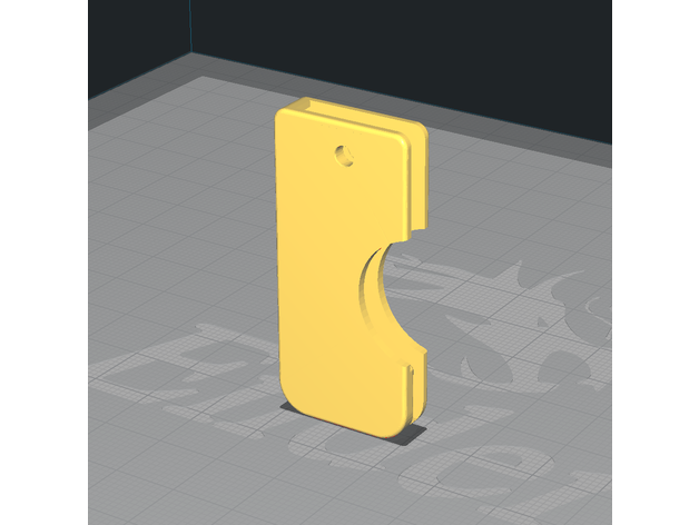 Yubi key Tutma Braketi ABS Baskı 06004 - Görsel 2