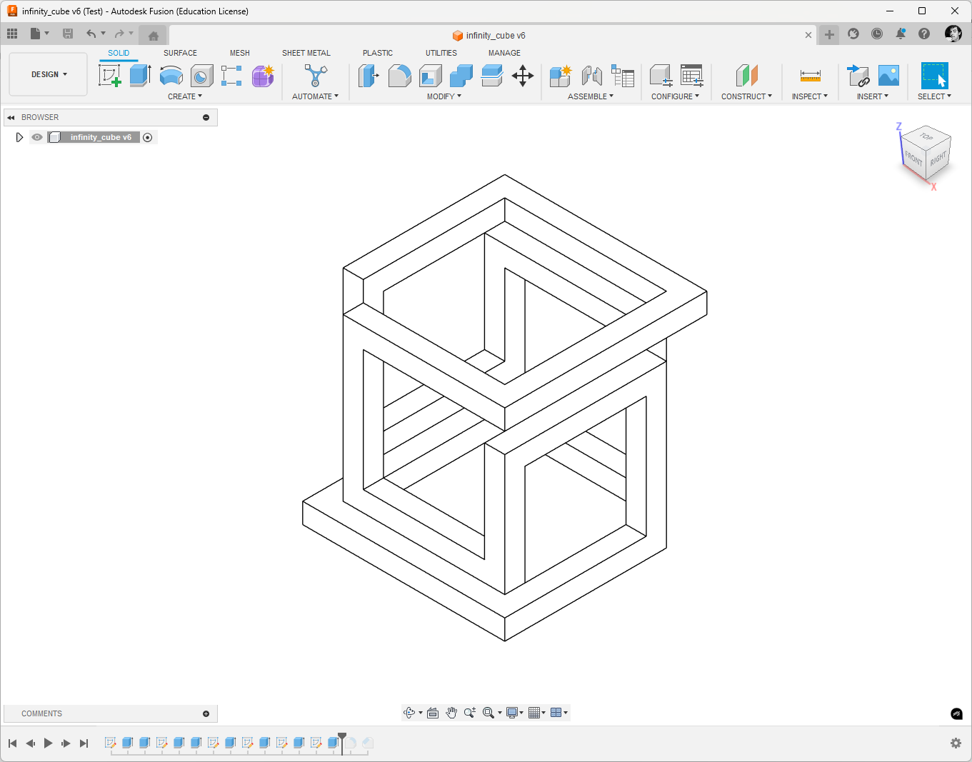Yine başka bir Infinity Cube - 6903520 - Görsel 3