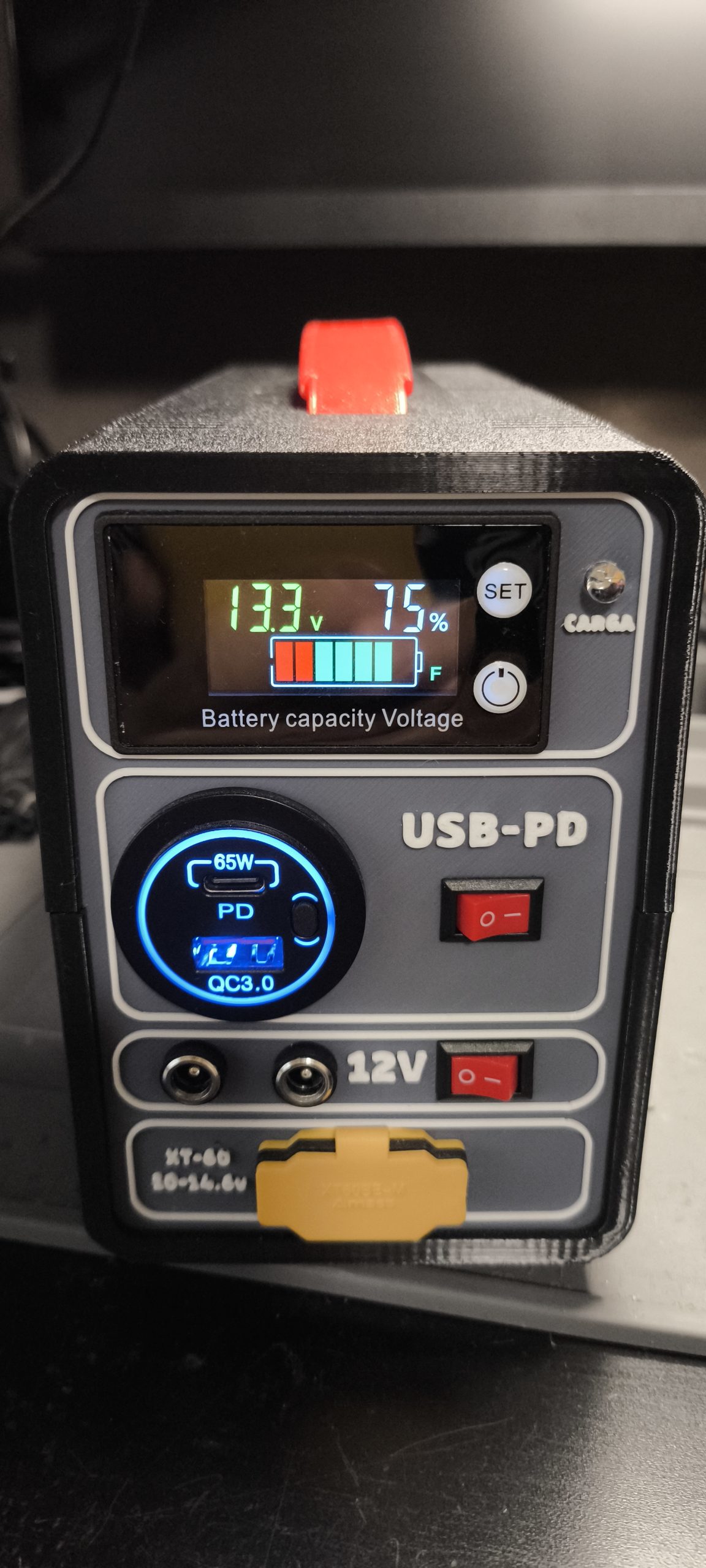 "Yüksek Performanslı UPS Güç Kaynağı: Lifepo4 12V 15AH Powerbank - Model 6901684 ile Gücünüzü Yanınızda Taşıyın!" - Görsel 2