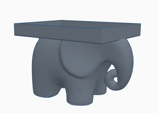 "Zarif Sessizlik: Lightbase Sevimli Fil Ayakları ile Evinizi Süsleyin - 6898614" - Görsel 2