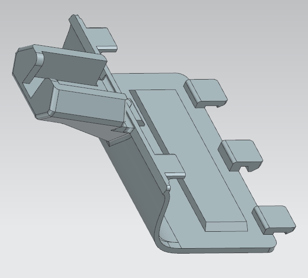 Xbox One Controller tel desteği ve düz kapak (STP dosyası dahil) - 6906745