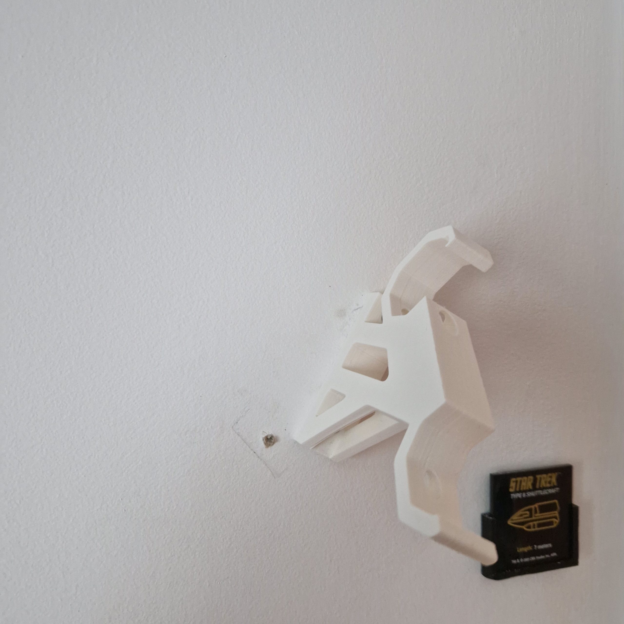 "Uzay Yolu Tutkunları İçin: Bluebrixx Star Trek Tip 6 Shuttle Duvar Montaj Seti - 6901214"