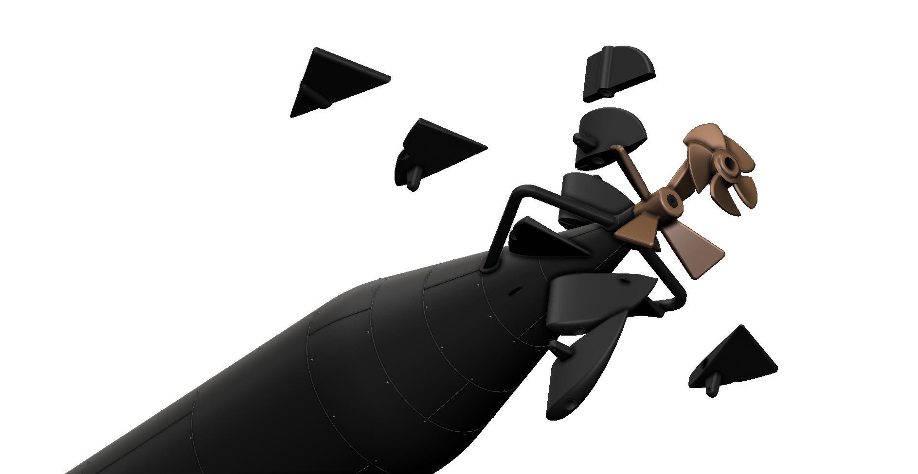 USS Timsah Denizaltı Modeli - 6907145 - Görsel 19