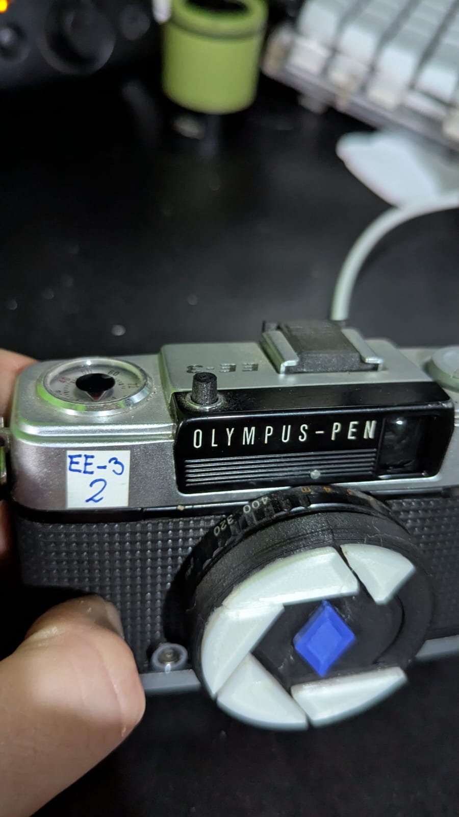 "Olympus EE-2 & EE-3 İçin Şık Deklanşör Düğmesi - Model 6900811" - Görsel 2