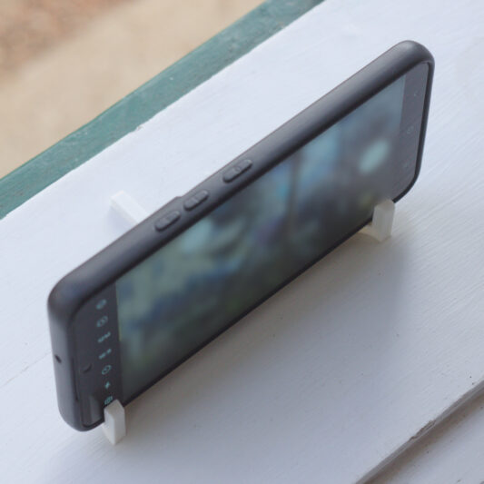 Basit hafif dikey telefon standı - 6908319