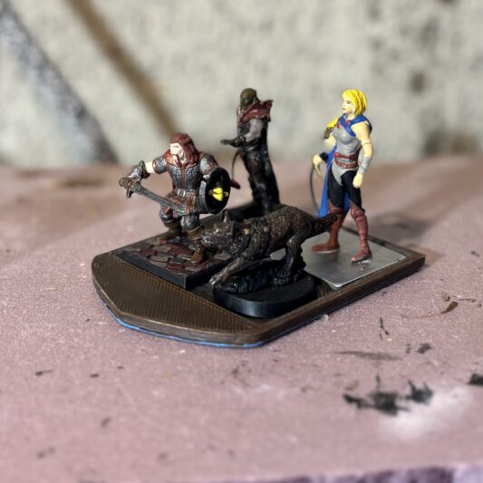 Masa üstü oyun için basit kayık (veya araba veya motorlu tekn) - 6906177