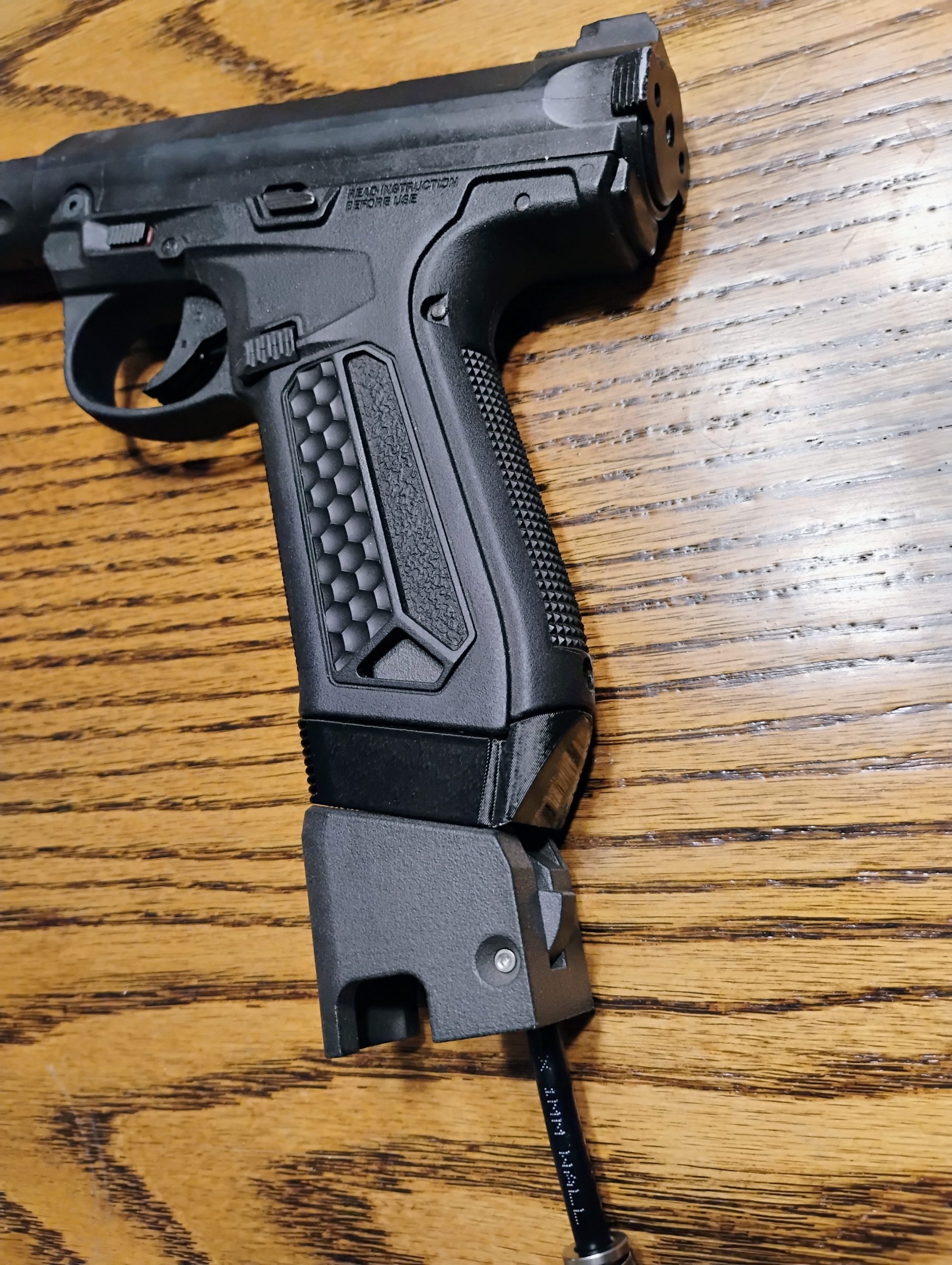 "Yükseltilmiş Kontrol: TAPP GLOCK AAP-01 SHOTSHELL Adaptörü için Ergonomik Kavrama Uzantısı!" - Görsel 3