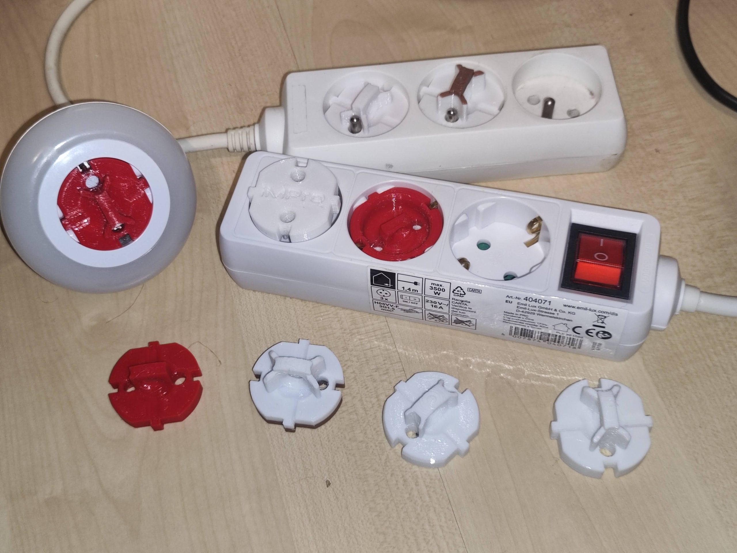 Güç Soketi Fişi - Çocuklar İçin Güvenli Soket Kapağı - 2025 Modeli - 6900505