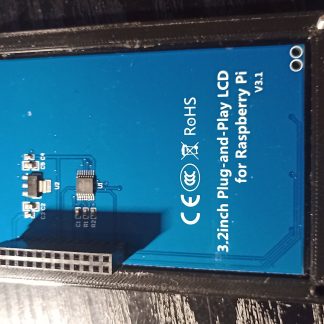 3.2 LCD Raspberry Pi Ekran - 6909872 için stand ve muhafaza
