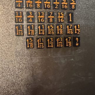 Araç Kutusu Boyutu Etiketleri SAE - 6910624