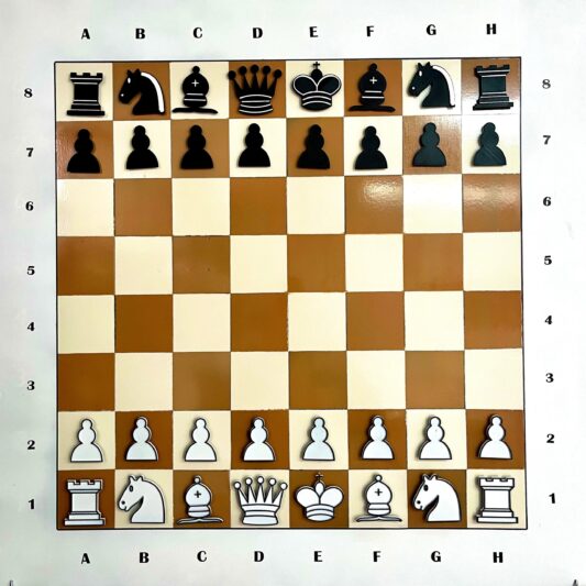 Duvara monte dikey satranç seti Cburnett Design'dan esinlenerek-6903072