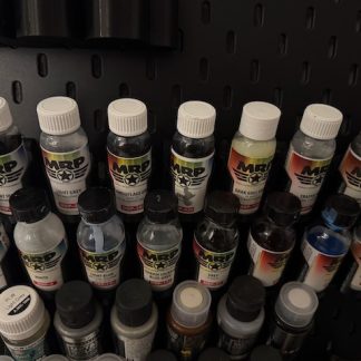 IKEA Skadis Pegboard için 32mm Boya Şişesi Düzenleyici - Sanatınızı Düzenleyin! 6897672