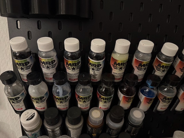 IKEA Skadis Pegboard için 32mm Boya Şişesi Düzenleyici - Sanatınızı Düzenleyin! 6897672