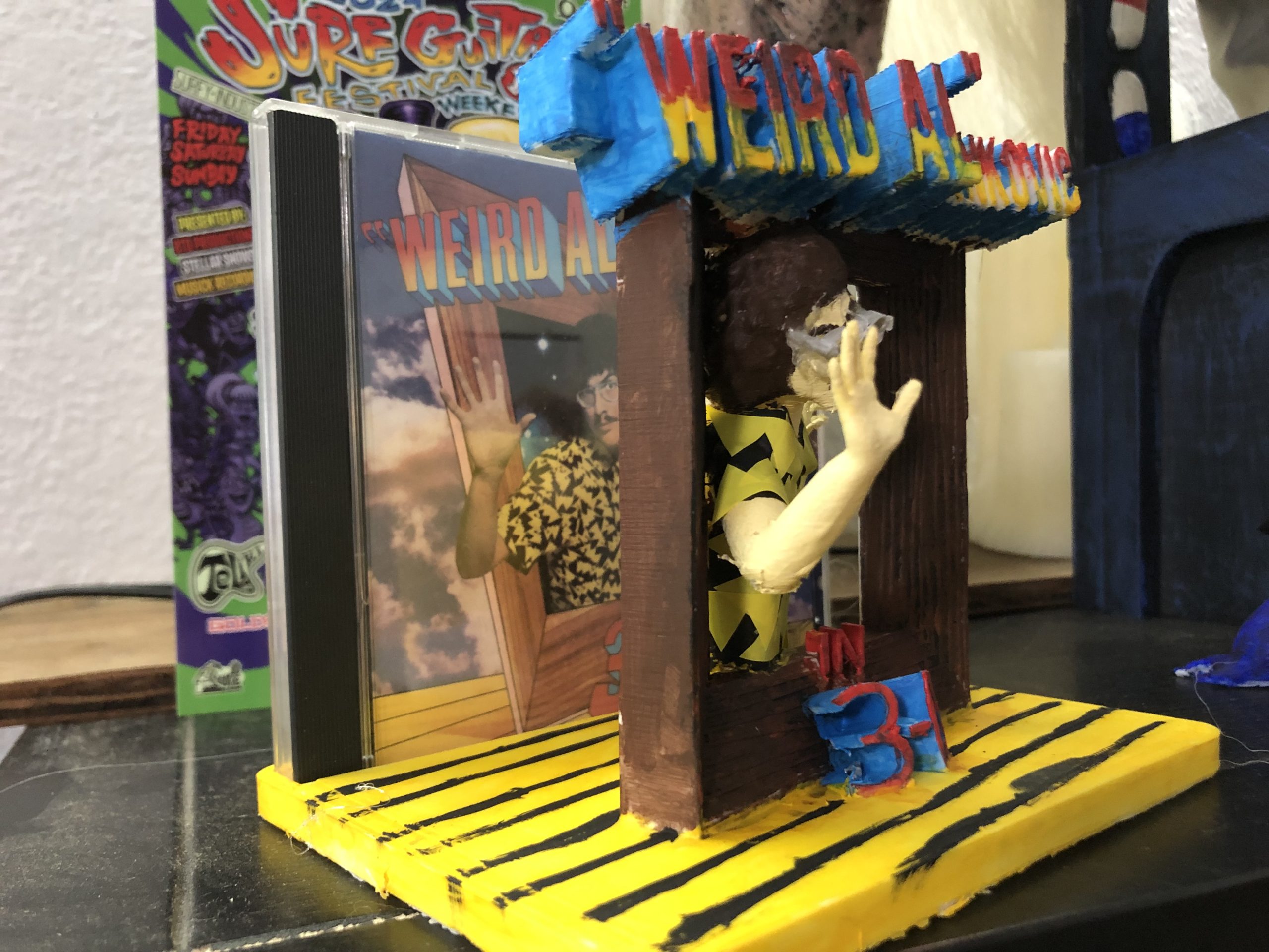 3D - 3D heykel - tuhaf al Yankovic - 6904545 - Görsel 2