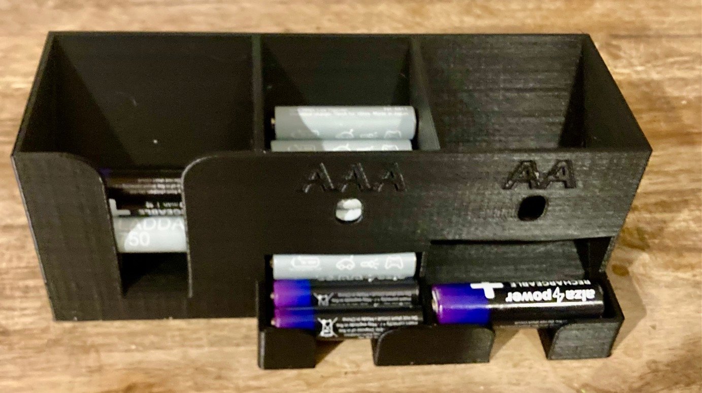 "Akıllı Pil Dispanser & Düşük Pil Tutucu - Hızla Erişim, Kolay Çekim!"