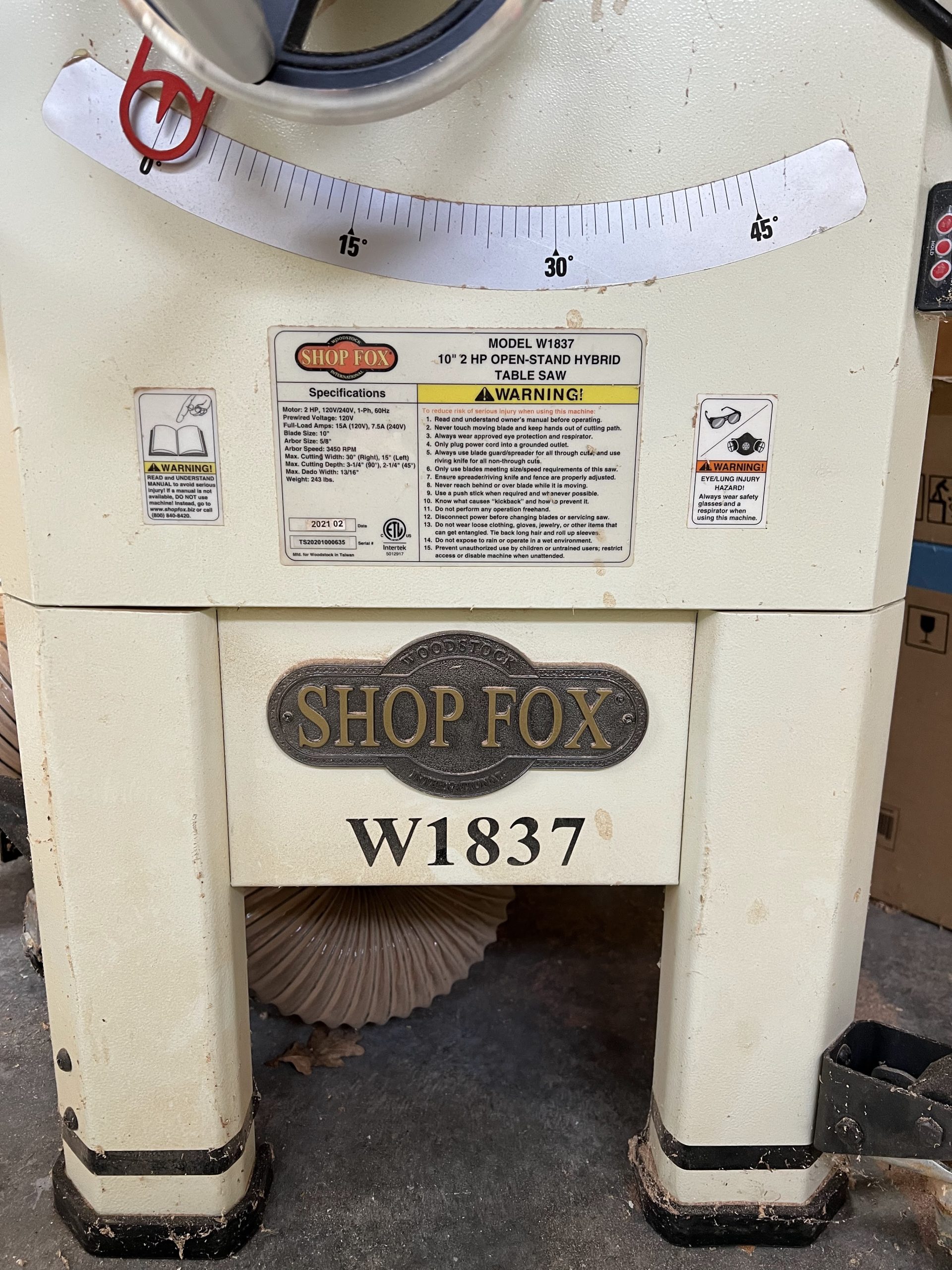 "Fox W1837 ile Güç ve Hassasiyetin Buluştuğu Sıfır Kıvrık Masa Testere!" - Görsel 3