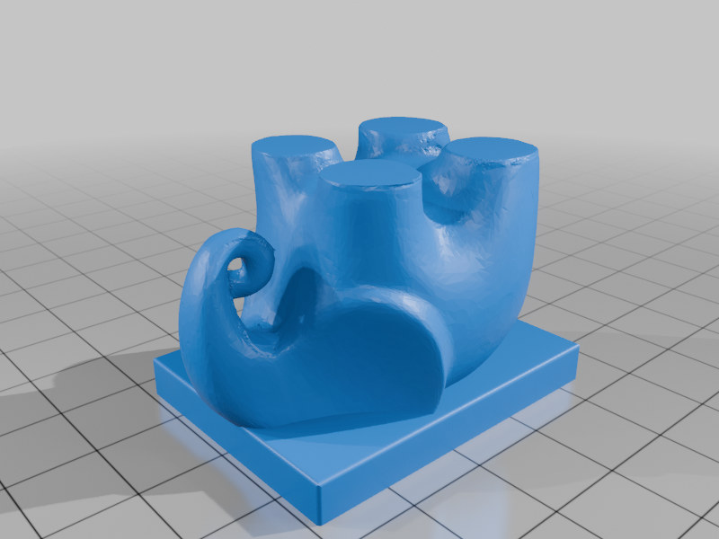 "Zarif Sessizlik: Lightbase Sevimli Fil Ayakları ile Evinizi Süsleyin - 6898614" - Görsel 4