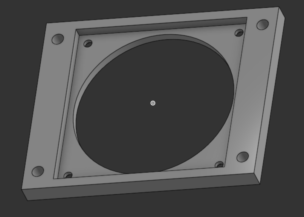 Sovol SV08 MADERA 80x80x15mm Fan Montaj Braketi - Mükemmel Soğutma İçin Güçlü Destek!