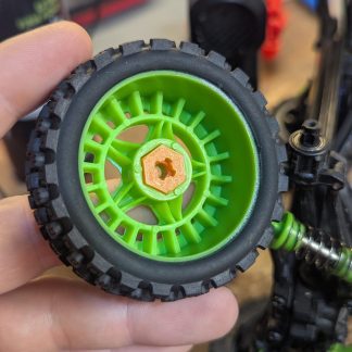 "Hayal Gücünü Hareketlendir: 1/18 Ölçekli Oyuncak Sınıf 1 12mm Altı Tekerlek Adaptörü - 6896975"