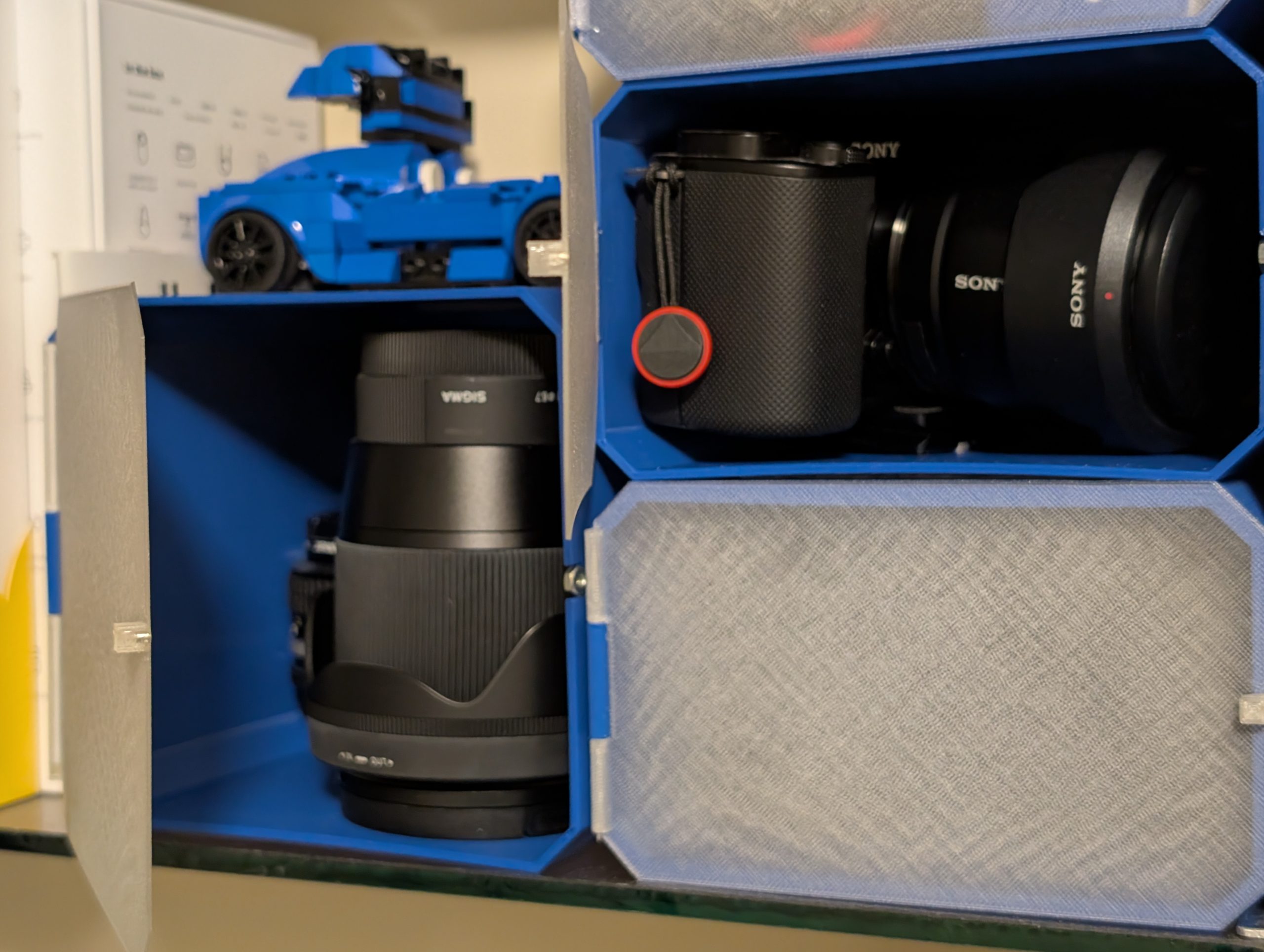 "Pratik Kapılarla İstiflenebilir Saklama Kutusu – Alanınızı Düzenleyin!"