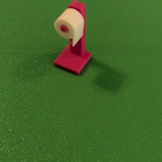 "Pratik ve Şık: Mini Tuvalet Kağıdı ve Modern Tutucu Seti - 6900439"