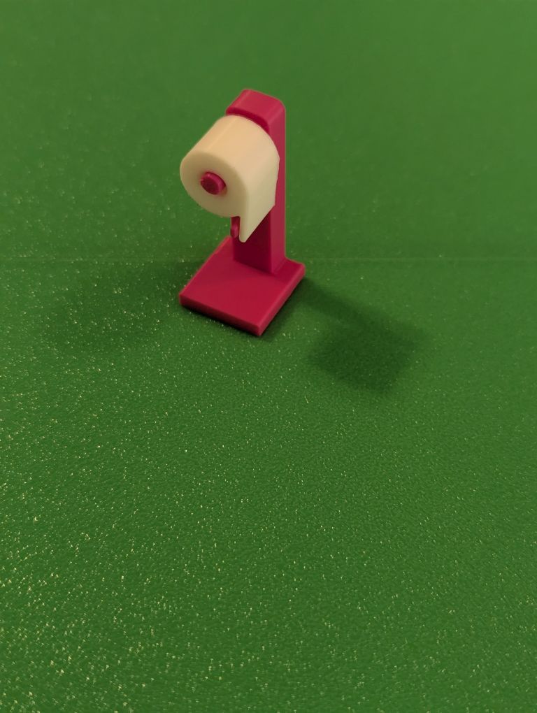 "Pratik ve Şık: Mini Tuvalet Kağıdı ve Modern Tutucu Seti - 6900439"