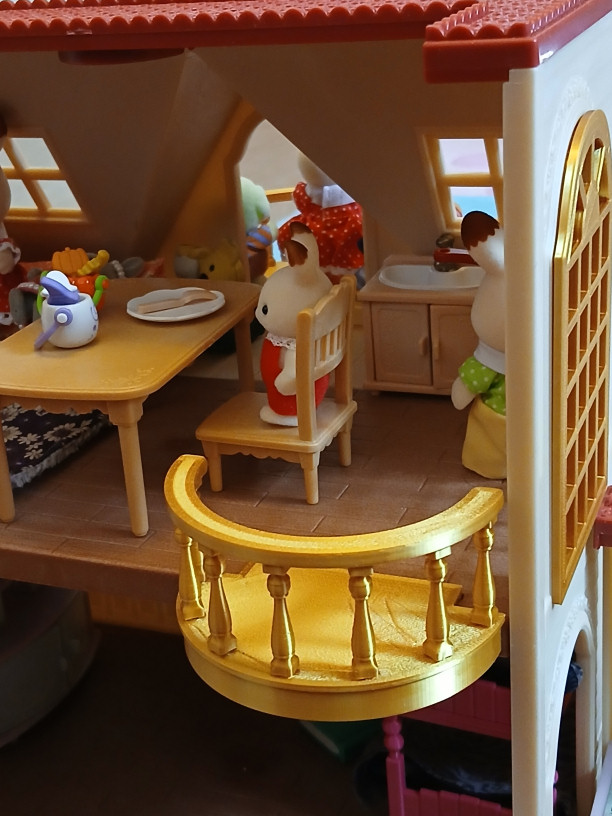 Sylvanian Küçük Balkon - 6909861 - Görsel 2