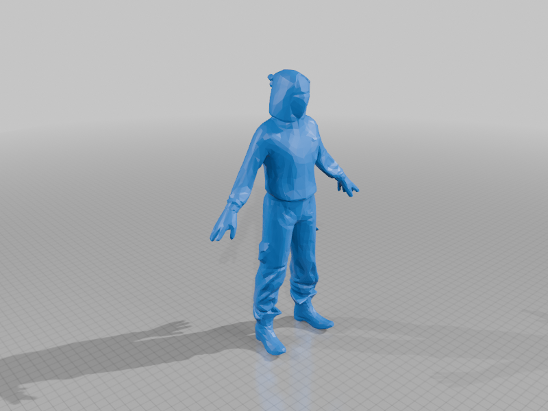 Squid Game Square Guard 3D Model - 6905578 - Görsel 4