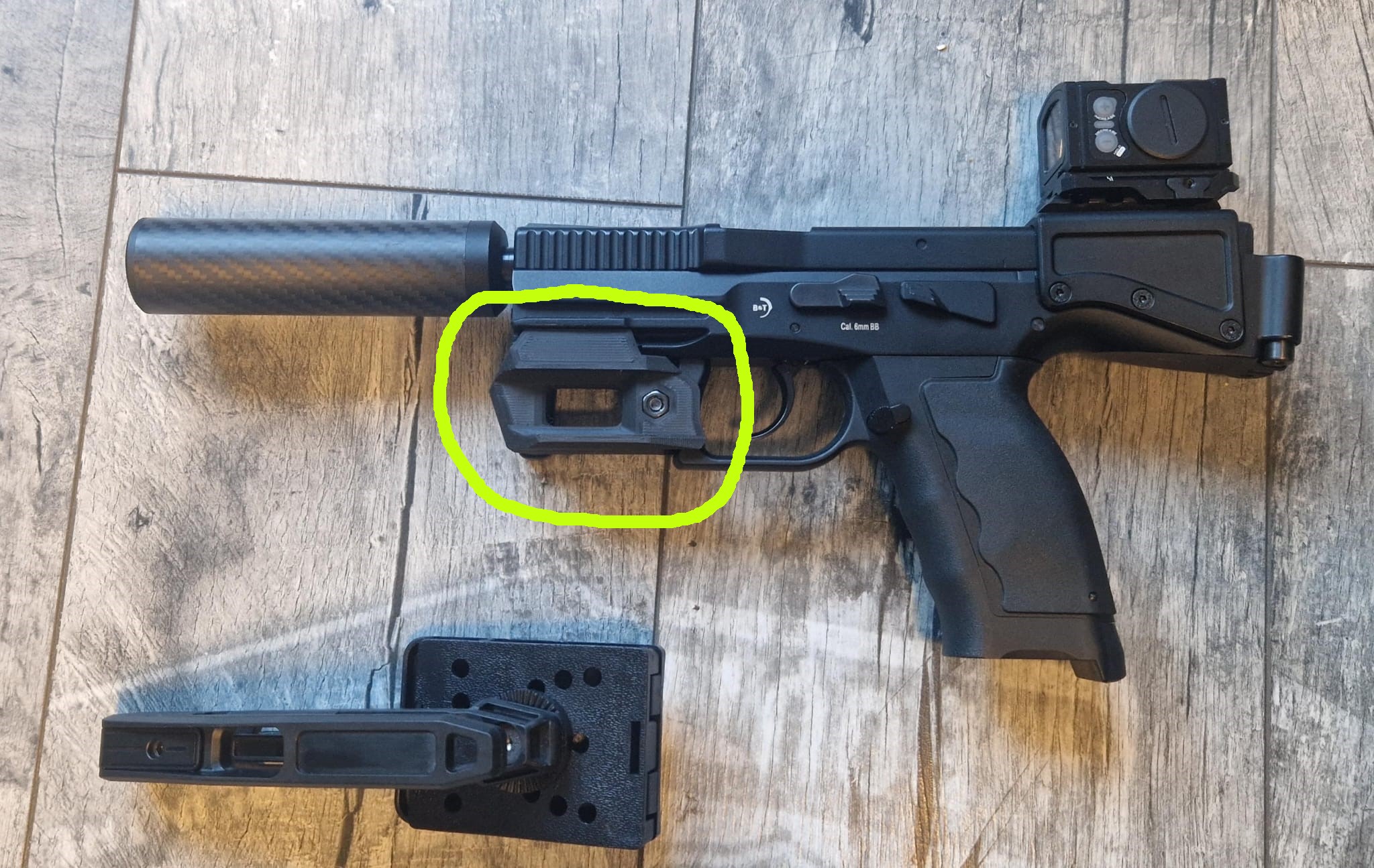 Strike Sistemi B & T USW1 Kılıf Adaptörü - 6908247