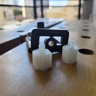 "Usta Çekimler İçin Adaptör: 3/8" (0.375 inç) -16 UNC'den 1/4" (0.25 inç) -20 UNC'ye Hızlı Bağlantı Dönüştürücü - Model: 6897843"