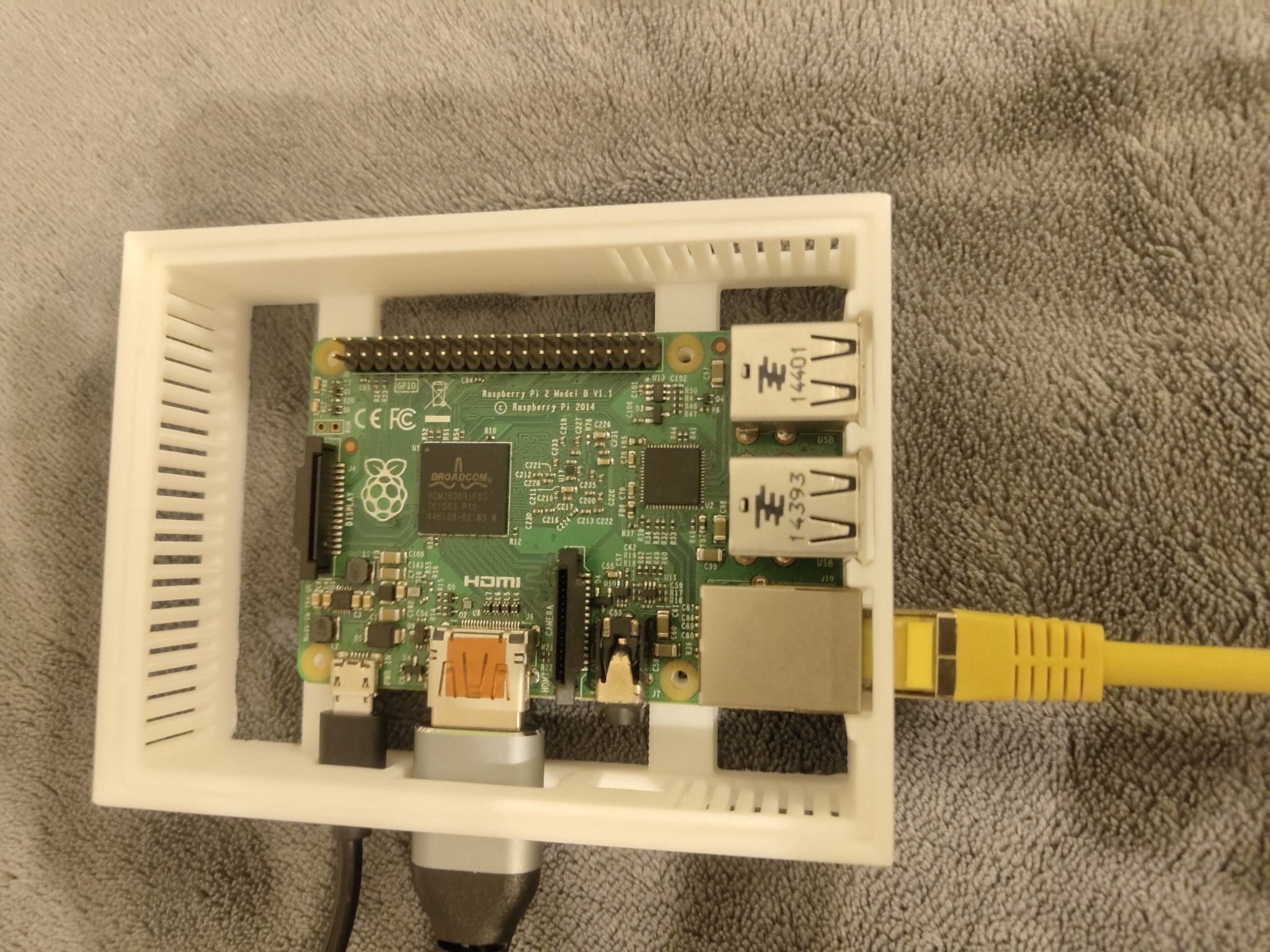 Yığın - Raspberry Pi 2 Model B v1.1 için Şık ve Koruyucu Kılıf - 6900318 - Görsel 2