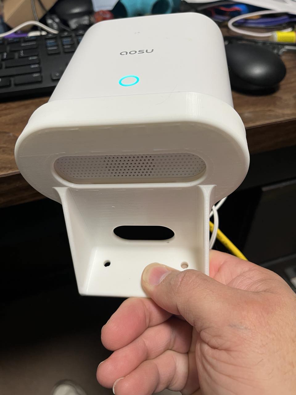 AOSU Güvenlik Kameraları için Şık ve Dayanıklı Duvar Montaj Braketi HL1 Base - Model 6900698 - Görsel 3