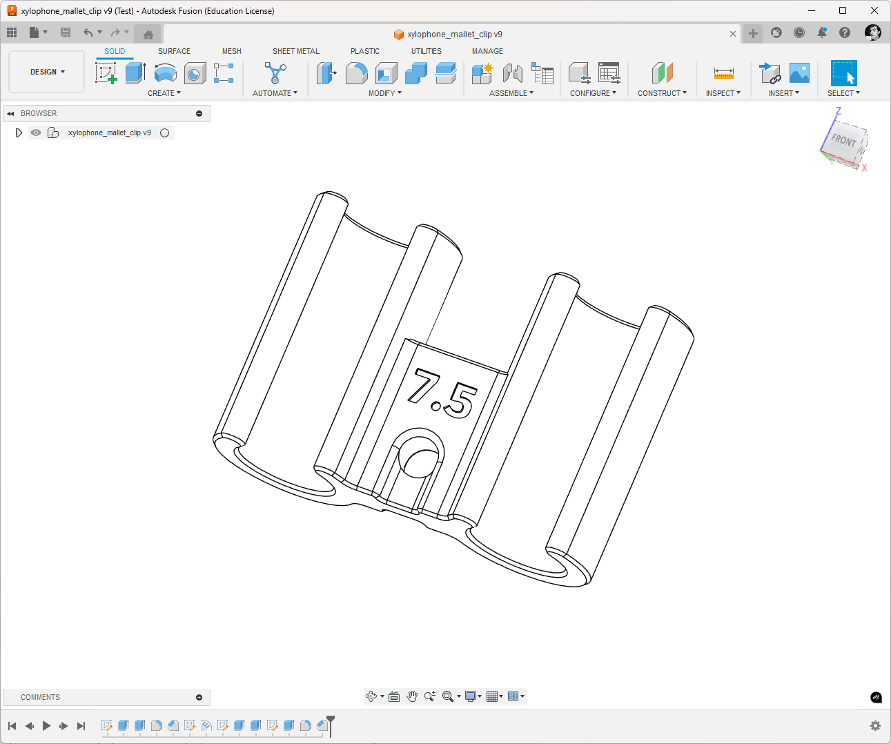 Ksilofon Mallet Klibi - 6909014 - Görsel 2