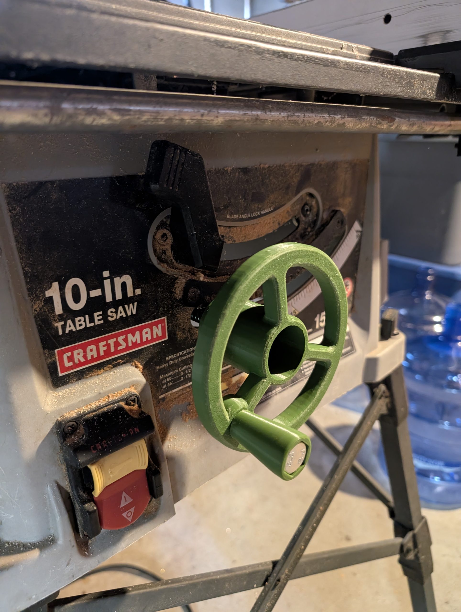 "Craftsman 10 inç Masa Testere Sapı - Güç ve Hassasiyetin Buluşma Noktası - Model 6900031"