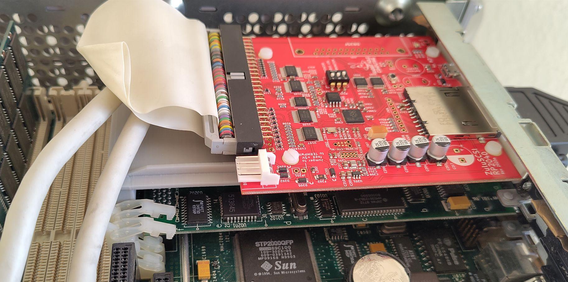 "Sun Workstation SBUS 6897433 İçin Yenilikçi SCSI2SD Zuluscsi Adaptörü - Performansınızı Zirveye Taşıyın!" - Görsel 2